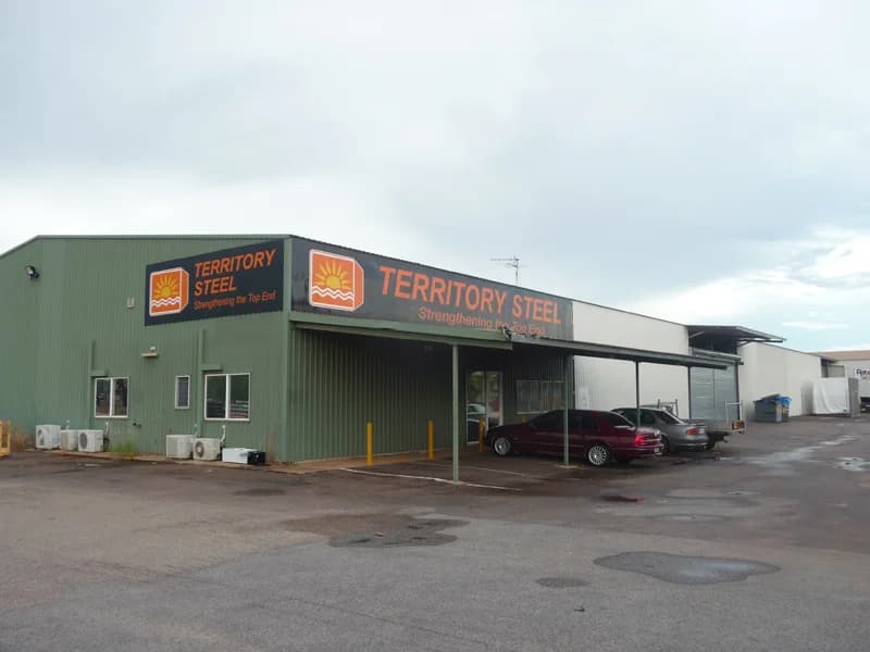 Territory Steel facility and yard in Yarrawonga Darwin